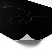 Poster Portrait Abstrait A4 (Coin)