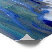 Poster Portrait Abstrait moderne (Coin)