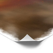 Poster Portrait africain de Cheetah (Coin)