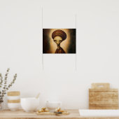 Poster Portrait Alien antique (Cuisine)