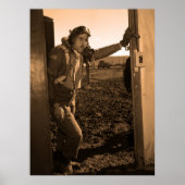 Poster Portrait amélioré d'Edward M. Thomas (Devant)