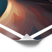 Poster Portrait Art numérique Lion-56556 (Coin)