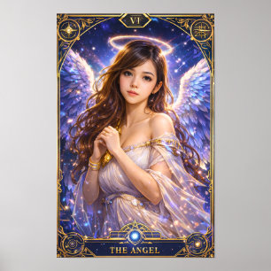 Poster Portrait Artistique de Fantasy Original – La Colle
