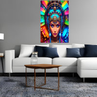 Portrait : Aztec Goddess Mictēcacihuātl | Art AI