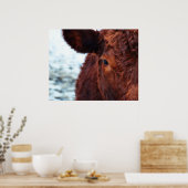 Poster portrait Brown de vache (Cuisine)