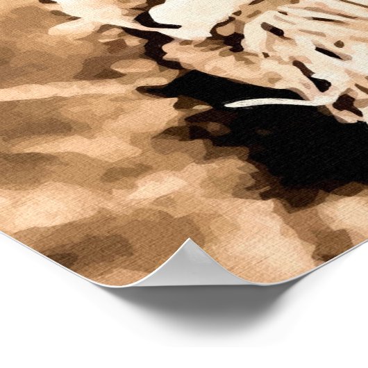 Poster Portrait Buffalo Bill Cody (Coin)