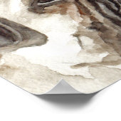 Poster Portrait carlin aquarelle (Coin)