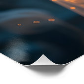 Poster Portrait céleste voilé (Coin)