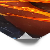 Poster Portrait : Chalchiuhtlicue de la déesse aztèque |  (Coin)