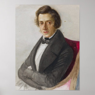 Poster Portrait Chopin