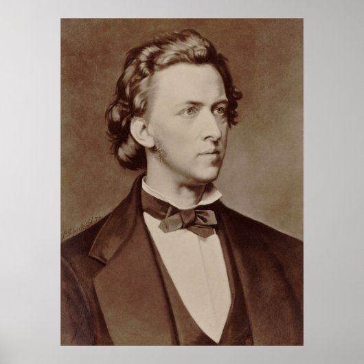 Poster Portrait Chopin (Devant)
