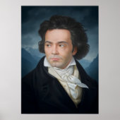 Poster Portrait classique de Beethoven (Devant)
