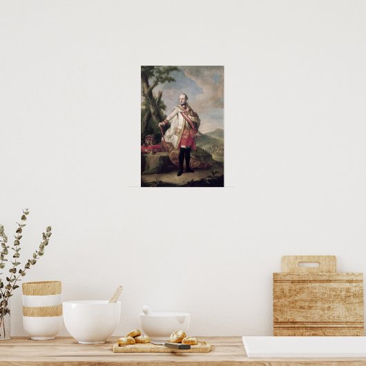 Poster Portrait complet de Joseph II (Cuisine)