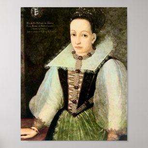 Poster Portrait Comtesse Elizabeth Bathory