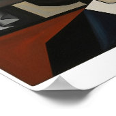 Poster Portrait Cubiste (Coin)