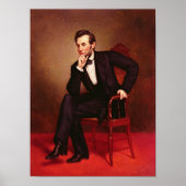 Poster Portrait d'Abraham Lincoln (Devant)