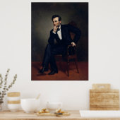 Poster Portrait d'Abraham Lincoln par George Healy (Cuisine)
