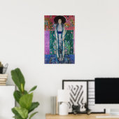 Poster Portrait d'Adèle Bloch Bauer, Gustav Klimt (Bureau à domicile)