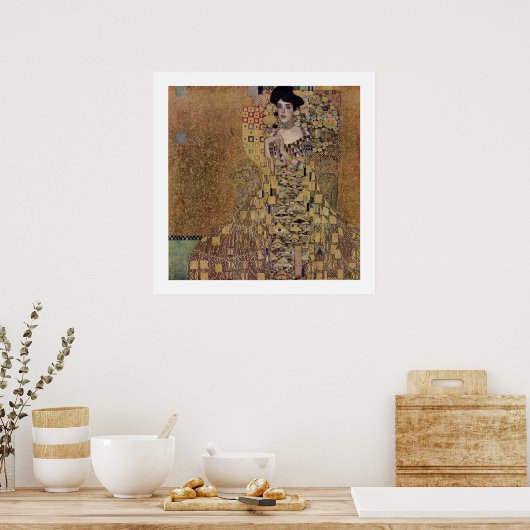 Poster Portrait d'Adele Bloch-Bauer I (Cuisine)