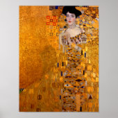 Poster Portrait d'Adele Bloch-Bauer I, 1907 par Klimt (Devant)