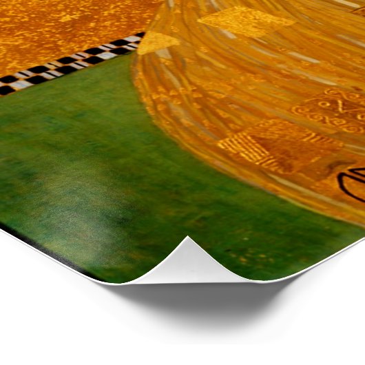 Poster Portrait d'Adele Bloch-Bauer I - Gustav Klimt (Coin)