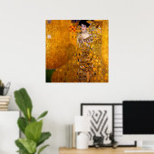 Poster Portrait d'Adele Bloch-Bauer I par Gustav Klimt (Bureau à domicile)