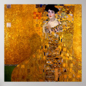 Poster Portrait d'Adele Bloch-Bauer I par Gustav Klimt (Devant)