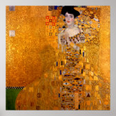 Poster Portrait d'Adele Bloch-Bauer I par Klimt (Devant)