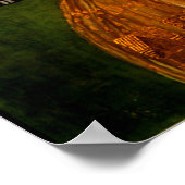 Poster Portrait d'Adele Bloch-Bauer par Gustav Klimt (Coin)