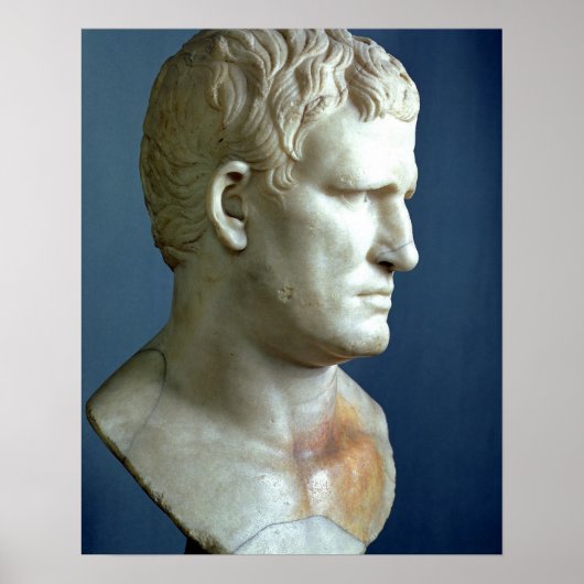 Poster Portrait d'Agrippa (63-12 BC) (Devant)