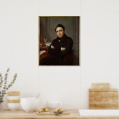Poster Portrait d'Alexandre Auguste Ledru-Rollin (Cuisine)