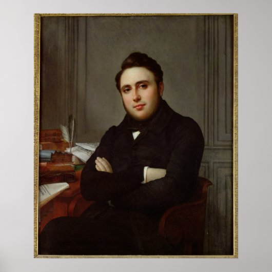 Poster Portrait d'Alexandre Auguste Ledru-Rollin (Devant)