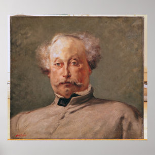 Poster Portrait d'Alexandre Dumas fils
