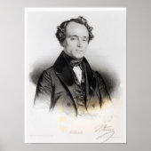 Poster Portrait d'Alexandre Dumas Fils (Devant)