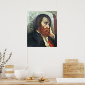 Poster Portrait d'Alfred Bruyas (Cuisine)