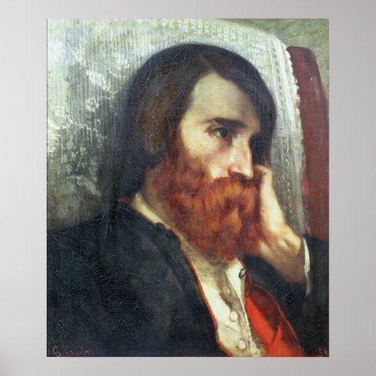 Poster Portrait d'Alfred Bruyas (Devant)