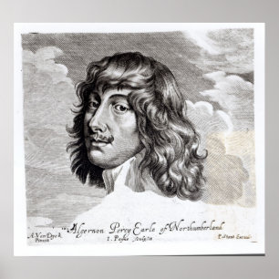 Poster Portrait d'Algernon Percy