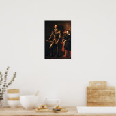 Poster Portrait d'Alof de Wignacourt et de sa page (Cuisine)