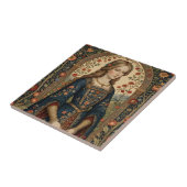 Poster Portrait Dame Tegeltje (Zijkant)