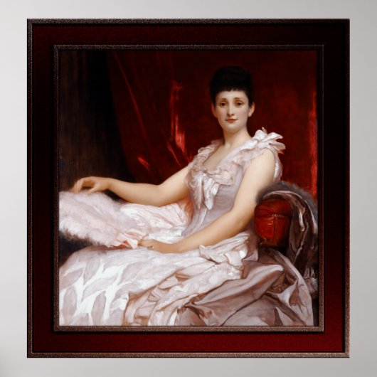 Poster Portrait D'Amy Augusta, Lady Coleridge (Devant)