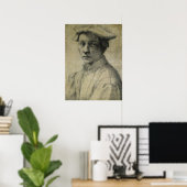 Poster Portrait d'Andrea Quaratesi par Michelangelo (Bureau à domicile)