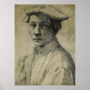 Poster Portrait d'Andrea Quaratesi par Michelangelo