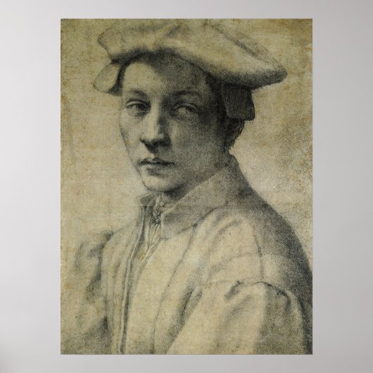 Poster Portrait d'Andrea Quaratesi par Michelangelo (Devant)