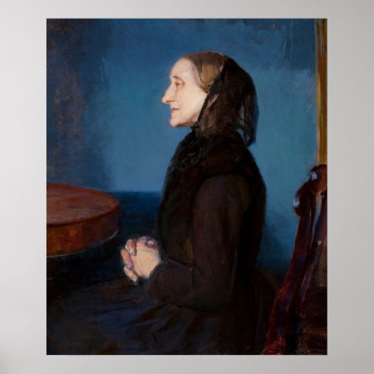 Poster Portrait d'Ane Hedvig Brøndum (Devant)