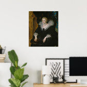 Poster Portrait d'Anne d'Autriche (Bureau à domicile)