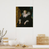 Poster Portrait d'Anne d'Autriche (Cuisine)