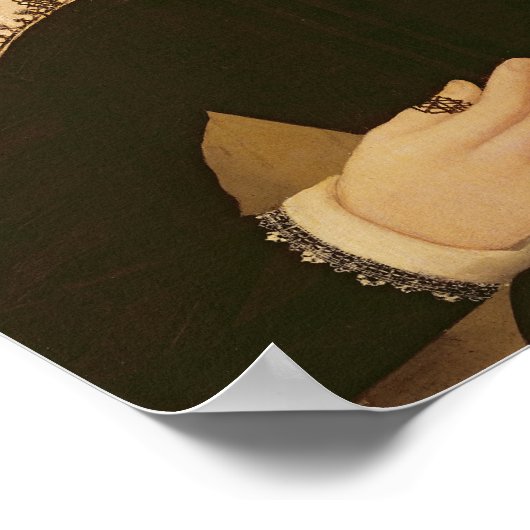 Poster Portrait d'Anne Waltham, 1572 (Coin)