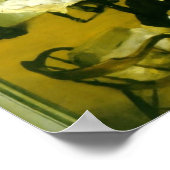 Poster Portrait Dans Un Bureau De Coton De La Nouvelle-Or (Coin)