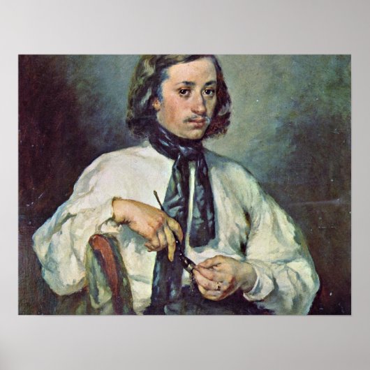 Poster Portrait d'Armand Ono, de Millet Jean-Francois (Devant)