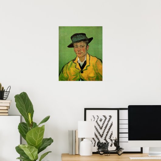 Poster Portrait d'Armand Roulin par Vincent van Gogh (Bureau à domicile)